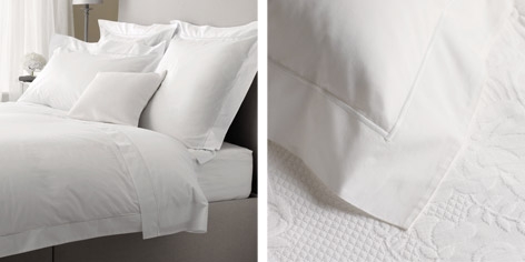 Buy Single Row Cord Bed Linen Collection from The White Company