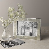 Buy Mother Of Pearl Photo Frame 5x7 - Grey from The White Company