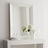 Buy Carlton Glass Framed Wall Mirror from The White Company