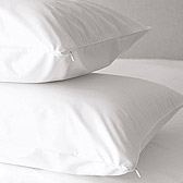 Zip-Closure Pillow Protectors - 2 Pack