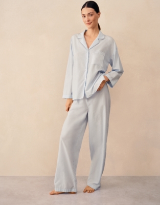  Cotton Silk Relaxed Pyjama Set