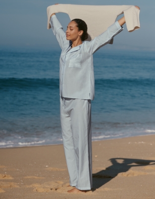  Cotton Silk Relaxed Pyjama Set