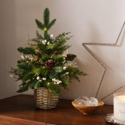 1.5ft Pre Lit Ultimate Dressed Christmas Tree