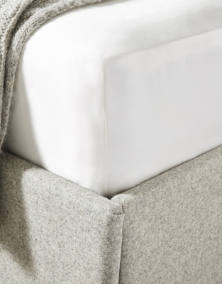 100% Pure Silk Deep Fitted Sheet