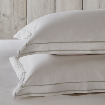 1000-Thread-Count Cotton Sateen Oxford Pillowcases – Set of 2