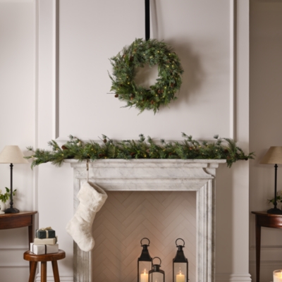 180cm Pre-Lit Ultimate Fir Tree Garland