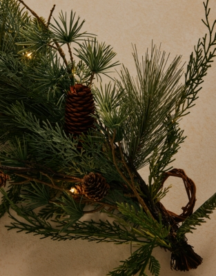 180cm Pre-Lit Ultimate Fir Tree Garland