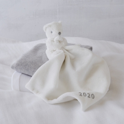 white company teddy bear