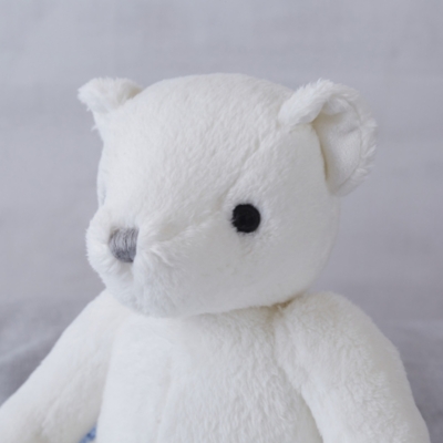 white company teddy bear