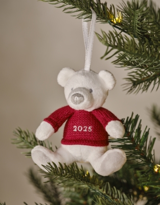 2025 Dated Bear Decoration