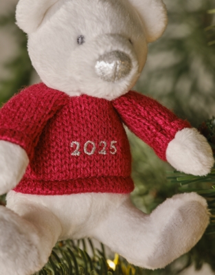 2025 Dated Bear Decoration