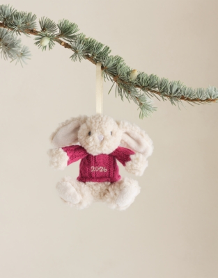 2026 Dated Borg Sweater Bonnie Bunny Decoration