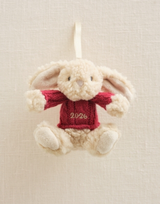 2026 Dated Borg Sweater Bonnie Bunny Decoration