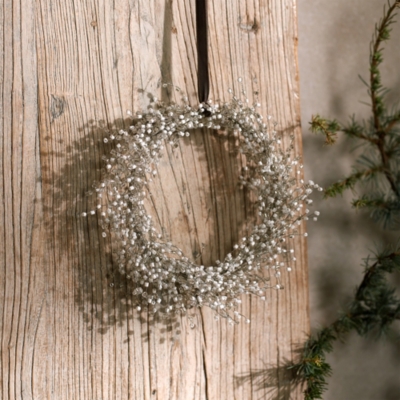 20cm Beaded Wreath