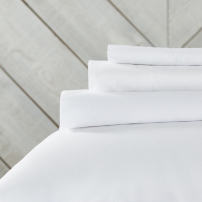 300 Thread Count Fitted Sheet & Pillowcase Set