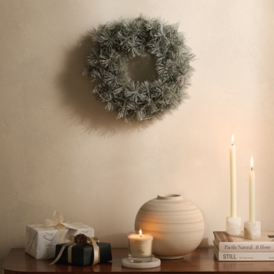 35cm Frosted Midi Wreath