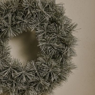 35cm Frosted Midi Wreath