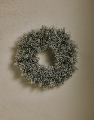 35cm Frosted Midi Wreath