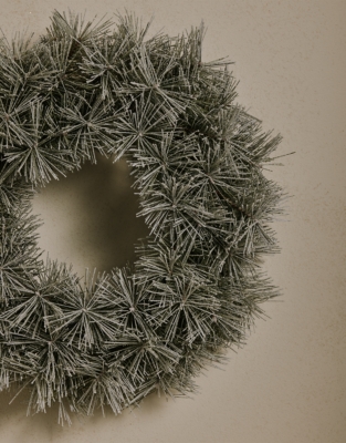 35cm Frosted Midi Wreath