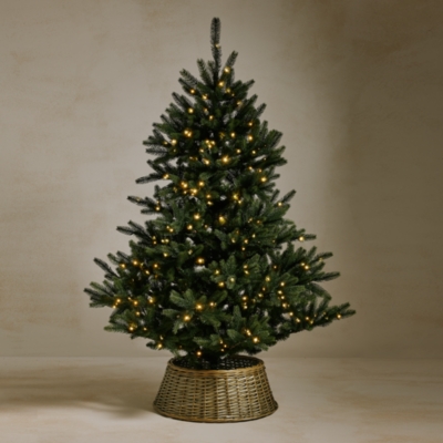 6ft Pre-Lit Symons Christmas Tree and Tree Skirt