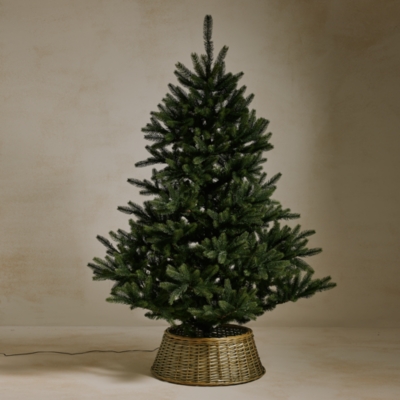 6ft Pre-Lit Symons Christmas Tree and Tree Skirt