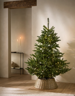 6ft Pre-Lit Symons Christmas Tree and Tree Skirt