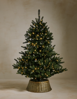 6ft Pre-Lit Symons Christmas Tree and Tree Skirt