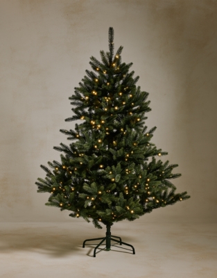 6ft Pre-Lit Symons Christmas Tree and Tree Skirt