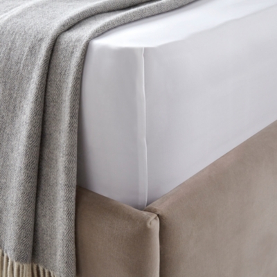 800-Thread-Count Egyptian Cotton Sateen Deep Fitted Sheet