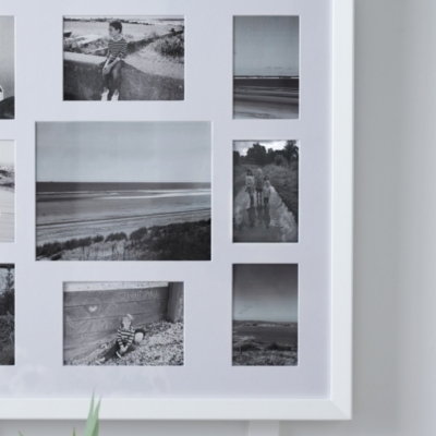 9 Aperture Wood Photo Frame Photo Frames The White Company UK