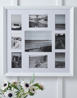 9 Aperture Wood Photo Frame