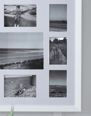 9 Aperture Wood Photo Frame