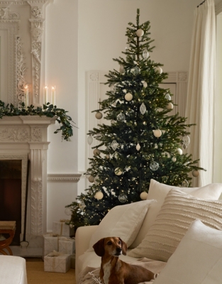 9ft Pre Lit Grand Spruce Christmas Tree