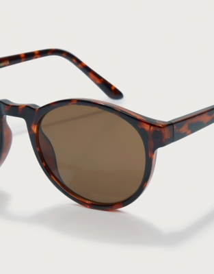 A.KJÆRBEDE Marvin Tortoiseshell Round Sunglasses - Tortoiseshell