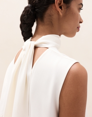 A-Line Asymmetric Top – with High Neck