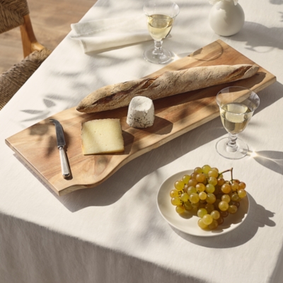 Acacia Wood Raised Platter