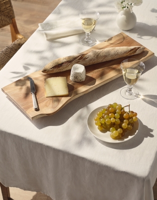 Acacia Wood Raised Platter