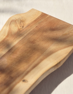Acacia Wood Raised Platter
