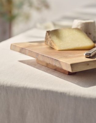 Acacia Wood Raised Platter