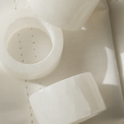 Alabaster Napkin Rings – Set of 4