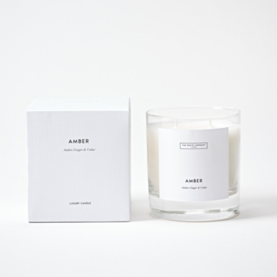 Amber Luxury 2 Wick Candle