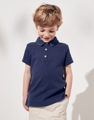 Anchor Polo Top (18mths-6yrs) | Boys' Clothing | The White Company US