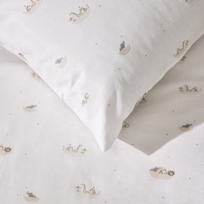 Animal Adventures Bed Linen Set Children's Bed Linen The White