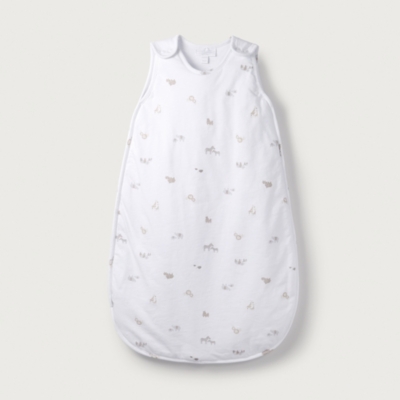 white company sleeping bag