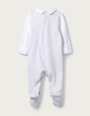 striped sleepsuit