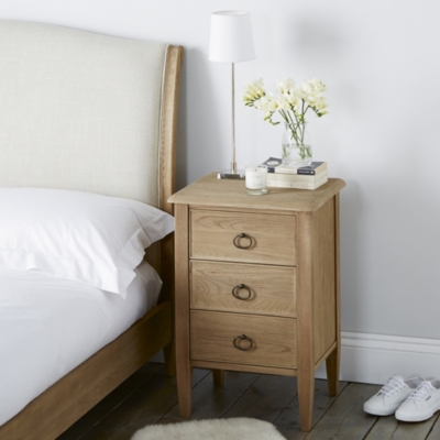 Ardleigh Narrow Bedside Table Bedroom Furniture The White Company UK   ARF3C 41 MAIN