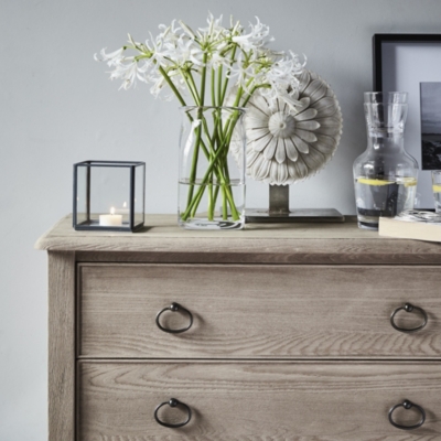 Ardleigh Wide Bedside Table Bedroom Furniture The White Company UK
