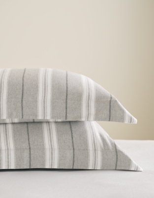 Arran Stripe Oxford Pillowcase – Single