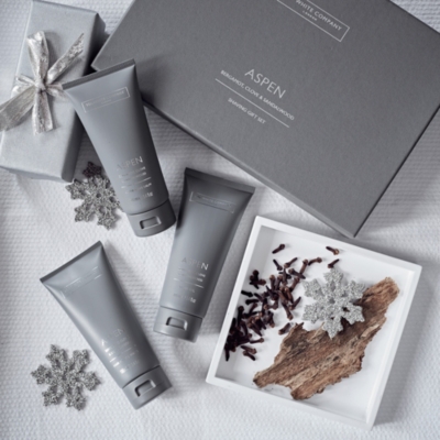 Aspen Gift Set Candles & Fragrance Sale The White Company UK