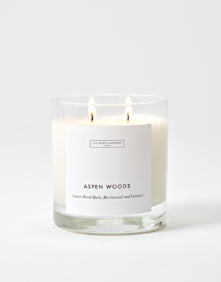 Aspen Woods Luxury 2 Wick Candle